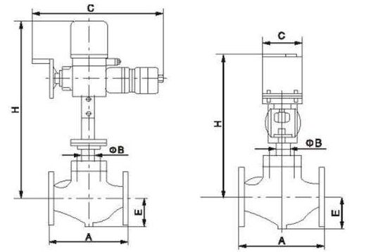 HLS小口径单座调节阀结构图片